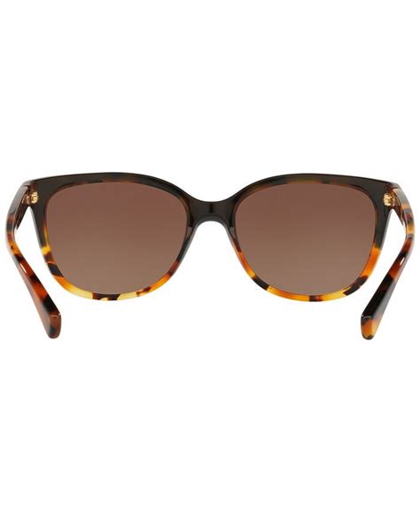 52mm cat eye sunglasses coach|coach polarized sunglasses hc8132.